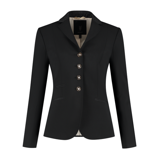 Black Stardust Dressur Turnierjackett mit Swarovski
