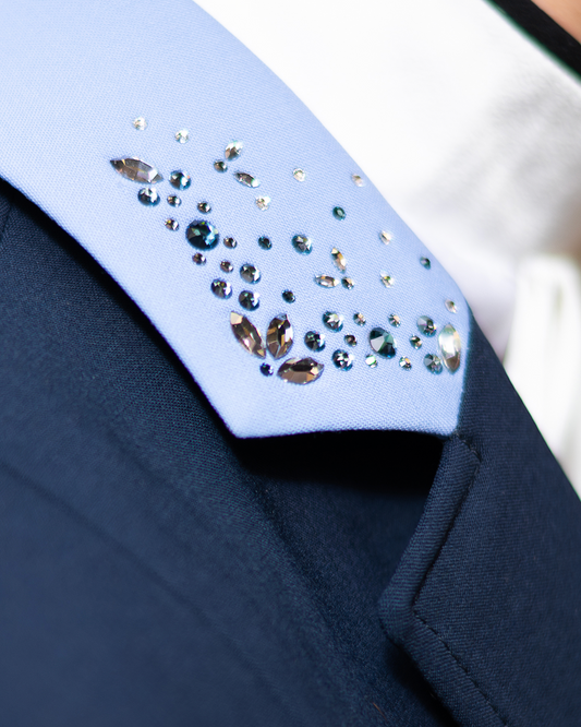 Turnierjacket - Navy Light Blue