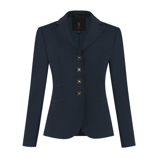 Navy Stardust Dressur Turnierjackett mit Swarovski Kristallen